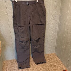 REI lightweight hiking cargo pants - 34x32